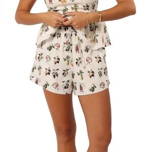 Petal & Pup | Botanique pull on shorts
